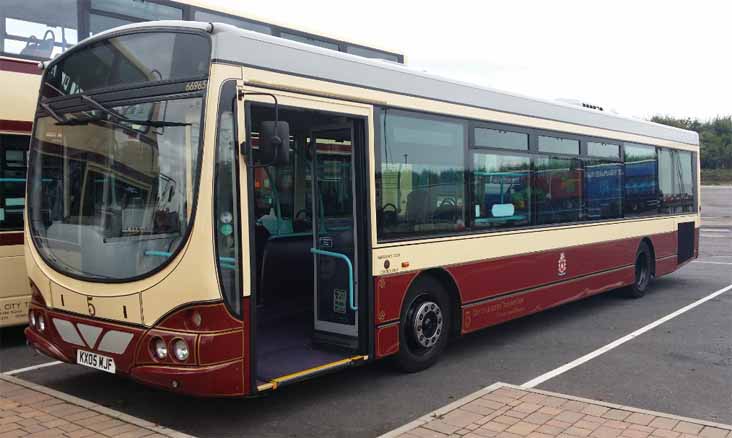 First Leicester Volvo B7RLE Wright 5